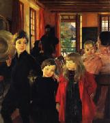 Albert Besnard A Family china oil painting reproduction